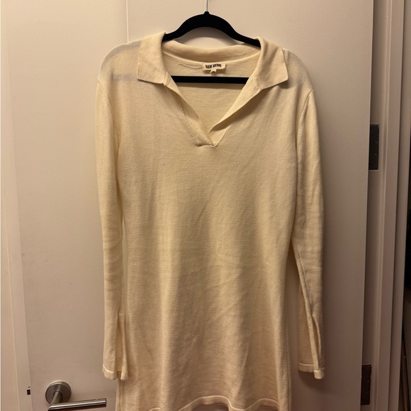 Djerf Avenue getaway dress XS cream - Picture 2 of 5